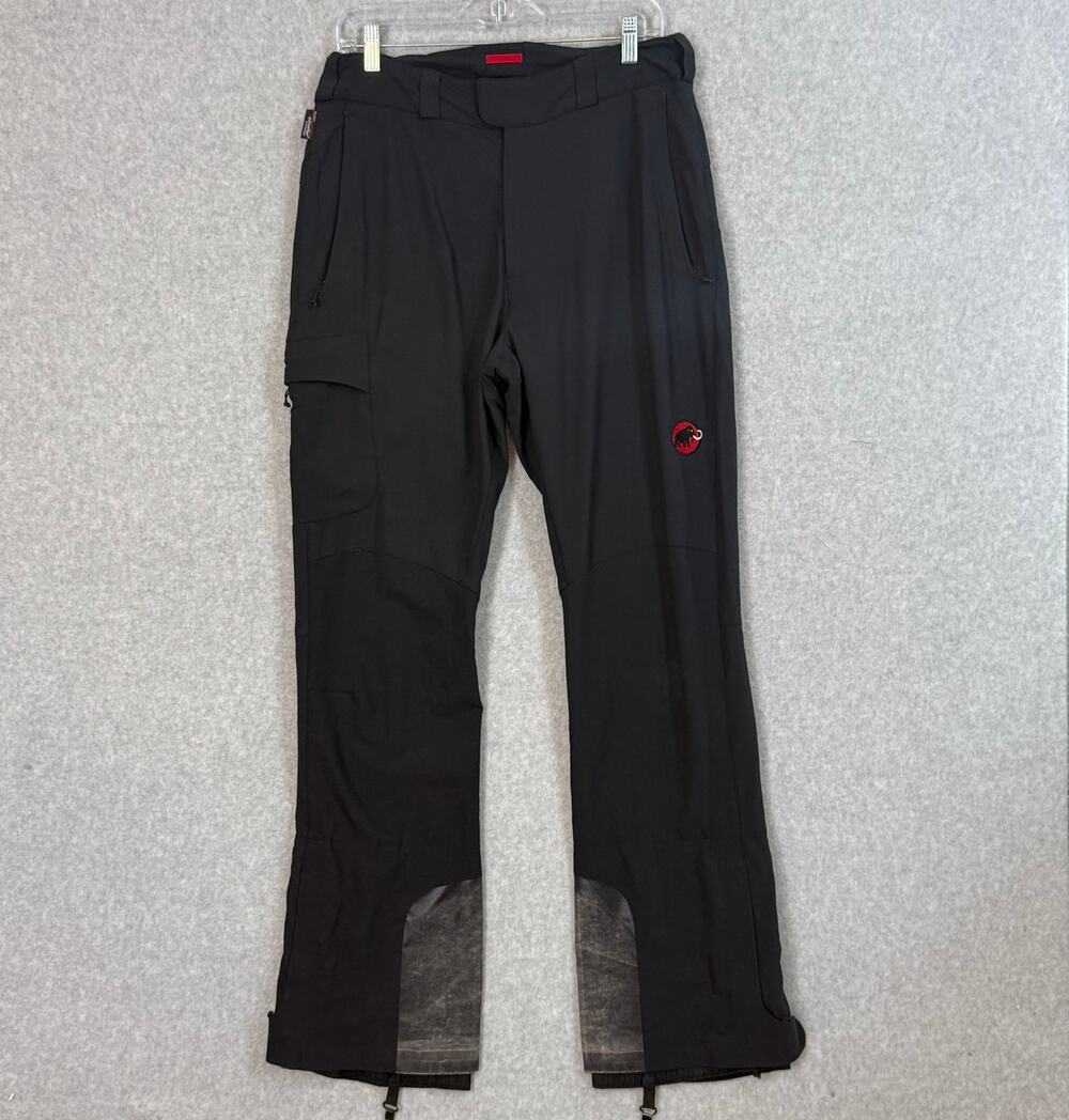 Mammut Dryskin Schoeller Snowboard Pants Size 52 Softshell Skiing Winter 32x33
